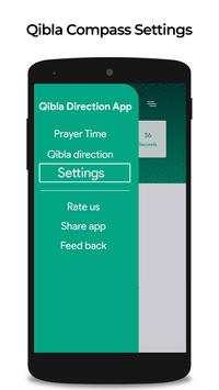 Qibla Compass: Find Direction & Salah Prayer Times screenshot 5