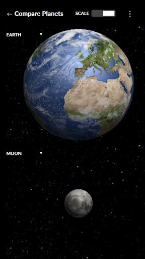 3D Planet Comparison screenshot 3