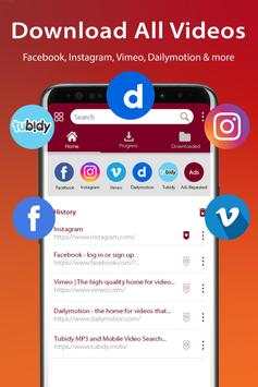 All Video Downloader :free online video downloader screenshot 1
