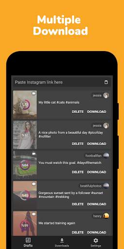 Video Download and Repost for Instagram screenshot 1