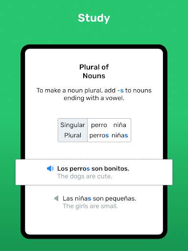 Wlingua - Learn Spanish screenshot 11