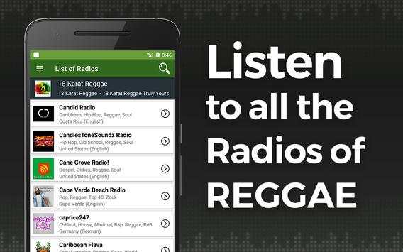 Reggae Music Radio screenshot 1