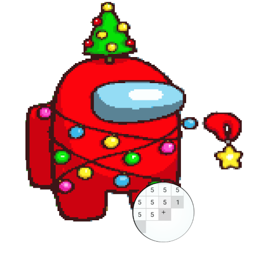 Real Among Us Pixel Art Coloring icon