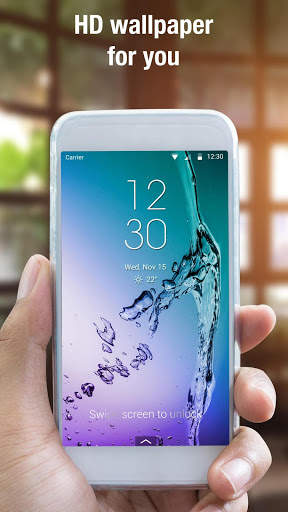 S8 lock screen for Galaxy phone screenshot 3