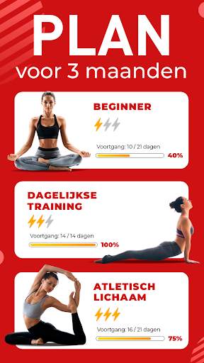 Afvallen－Yoga voor beginners screenshot 2
