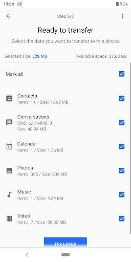 Xperia Transfer 2 screenshot 3