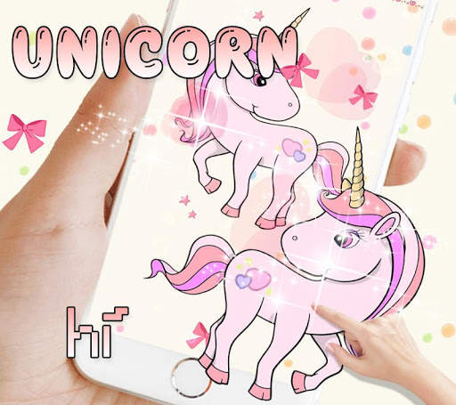 Pink Unicorn Live Wallpaper 2020 New screenshot 2