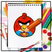 How to Draw Angry Birds