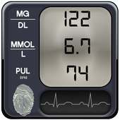 Blood Sugar Tracker App: Glucose Log Checker Diary icon