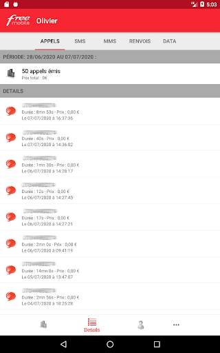 Free Mobile - Mon Compte screenshot 10