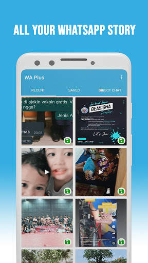 WA Plus: WhatsApp Saver & Chat screenshot 1