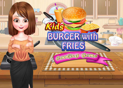 Perfect Burger Homemade Recipe - Girl Cooking Game screenshot 1
