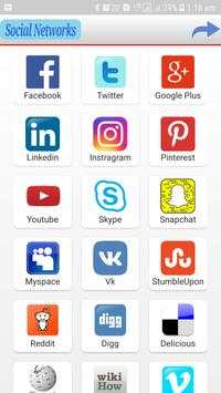 Social Networks screenshot 1