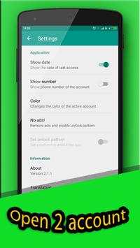 open 2 account whatsapp PRANK screenshot 5