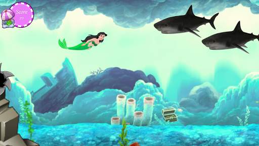Mermaid Shark Attack screenshot 7
