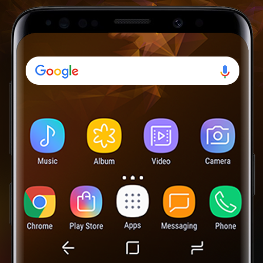 Galaxy S9 orange | Xperia™ Theme icon