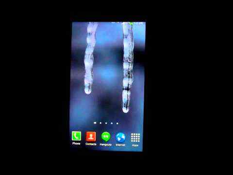 Ice Live Wallpaper HD screenshot 1