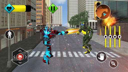 Heavy Excavator Robot - Transformation Robot Game screenshot 4