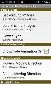 Lord Krishna Live Wallpaper screenshot 3