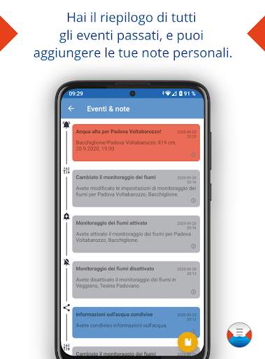 Livello Acque HydroSOS screenshot 5