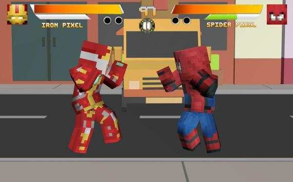 Superhero Pixel Fighting - End Game screenshot 1