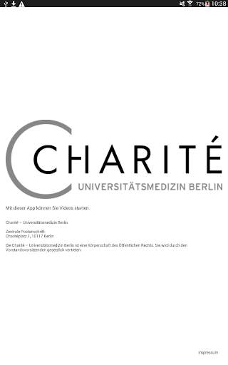 Charité Player screenshot 3