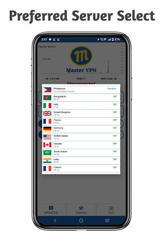 Master VPN screenshot 3