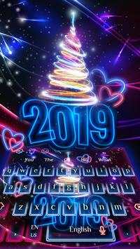 New Year 2019 Keyboard Theme screenshot 2