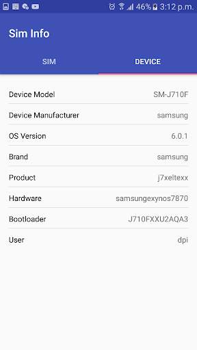 Sim Info Retriever screenshot 2
