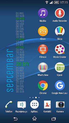 Calendar Widget - Monthly screenshot 3