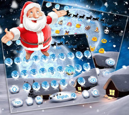 Silent Night Snow Theme for Christmas screenshot 3