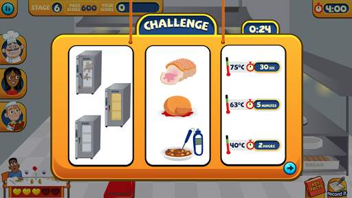 A Game to Train Food Safety screenshot 5