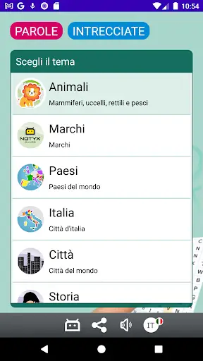 Parole Intrecciate screenshot 3