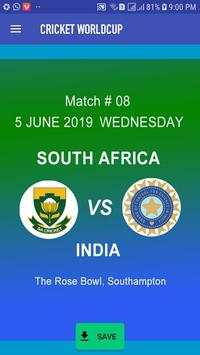Cricket Worldcup 2019 screenshot 8