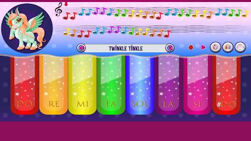 Colorful Pony Piano and Guitar screenshot 15