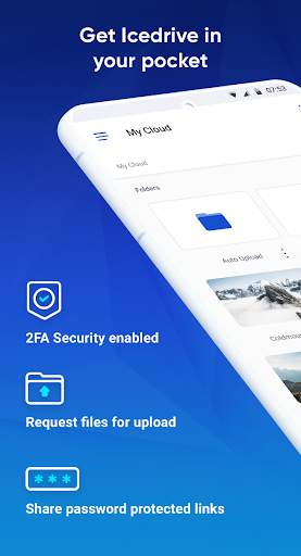 Icedrive #Secure Cloud Storage screenshot 1