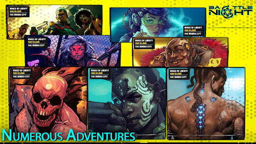 Battle Night: Cyberpunk RPG screenshot 7