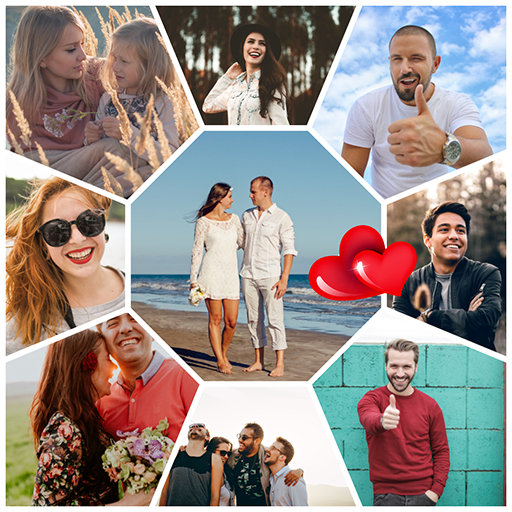 Collage photo maker free 😍 icon