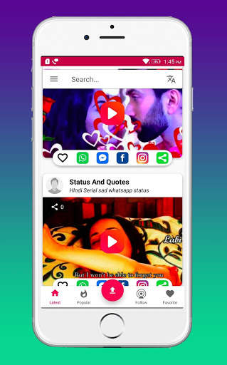 Tv serial video status screenshot 2