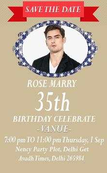 birthday invitation card maker screenshot 5