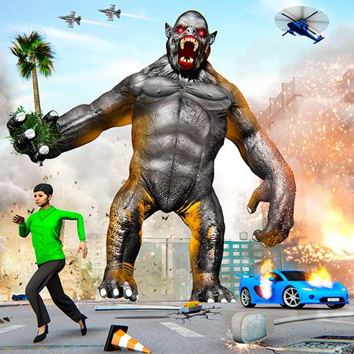 Monster Gorilla Rampage: Animal Attack Simulator 1.3