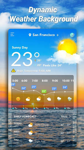 Accurate Weather: Weather Forecast, Clima Widget screenshot 3
