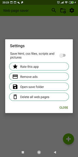 Web Page Saver (web or html) 2 تصوير الشاشة