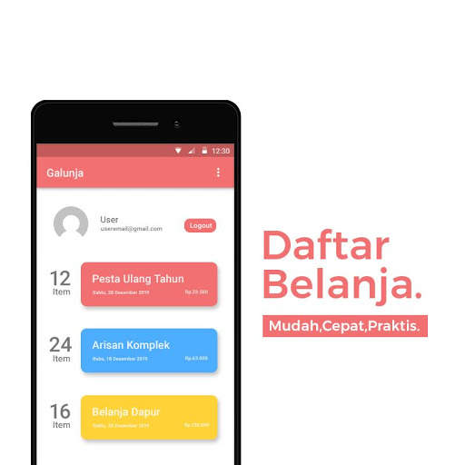 Galunja : Shopping List screenshot 2