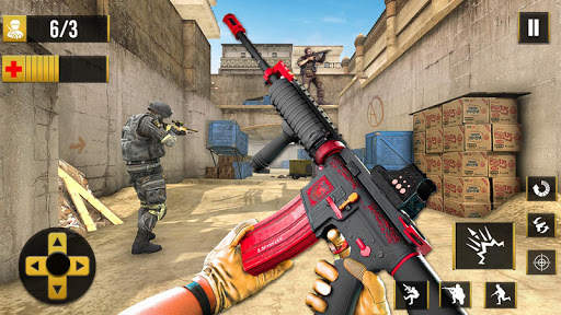Real Commandu Mission Offline Shooting Game screenshot 1