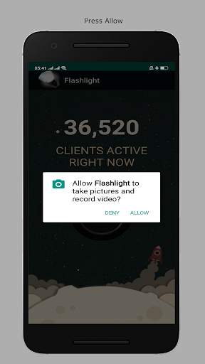 Flashlight screenshot 1
