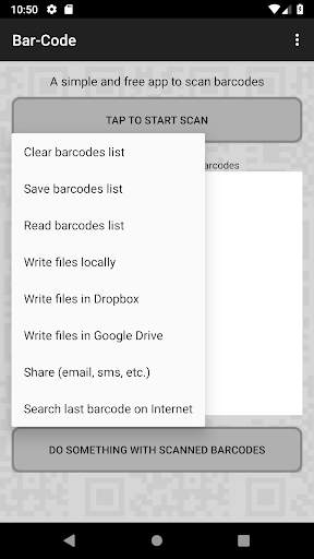 Bar-Code reader screenshot 2