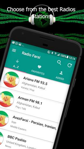 Radio Farsi 📻 Persian Music & News screenshot 2