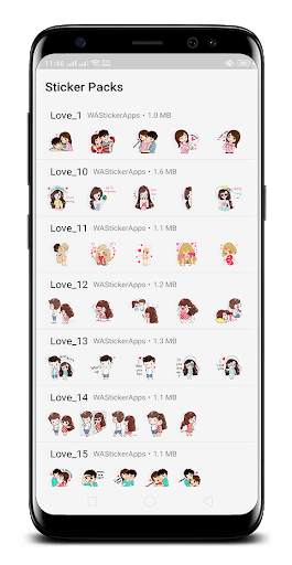 Love Story Stiker for Whatsapp - WAStickerApps screenshot 2