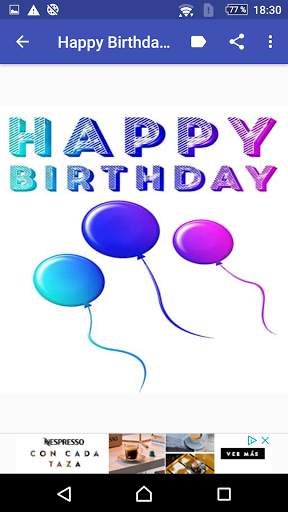 Happy Birthday Son screenshot 7